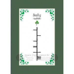 Sally - Ogham First Name
