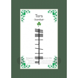 Tara - Ogham First Name