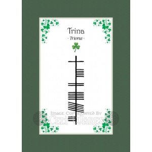 Trina - Ogham First Name