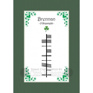 Brennan - Ogham Last Name