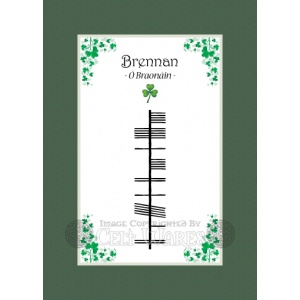 Brennan - Ogham Last Name