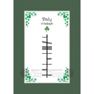 Daly - Ogham Last Name