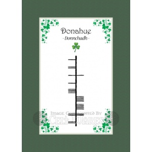 Donahue - Ogham Last Name