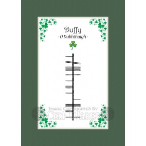 Duffy - Ogham Last Name