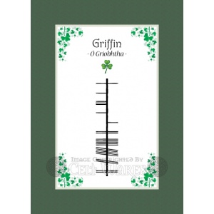 Griffin - Ogham Last Name