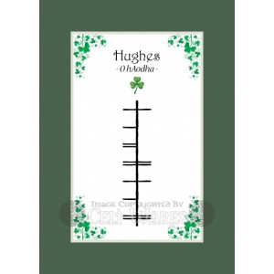 Hughes - Ogham Last Name