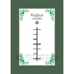 Hughes - Ogham Last Name