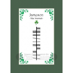 Jameson - Ogham Last Name