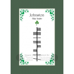 Johnston - Ogham Last Name