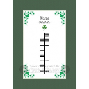 Kane - Ogham Last Name