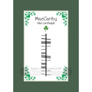 MacCarthy - Ogham Last Name