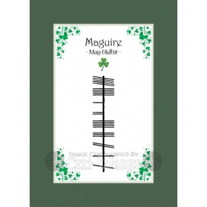 Maguire - Ogham Last Name