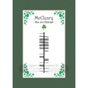 McCleary - Ogham Last Name