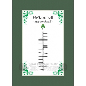 McDonnell - Ogham Last Name