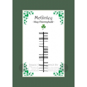 McGinley - Ogham Last Name