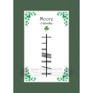 Moore - Ogham Last Name