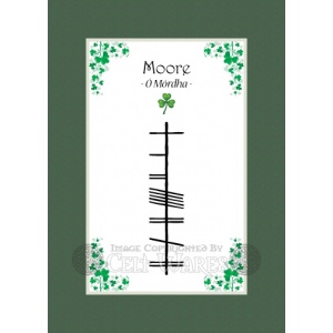 Moore - Ogham Last Name