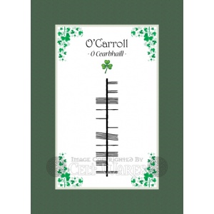 O'Carroll - Ogham Last Name