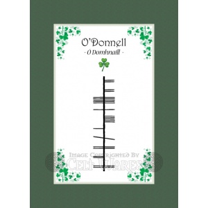 O'Donnell - Ogham Last Name
