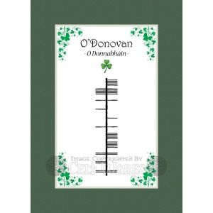 O'Donovan - Ogham Last Name