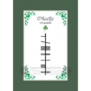 O'Keeffe - Ogham Last Name