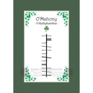 O'Mahony - Ogham Last Name