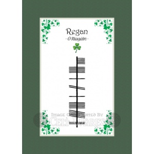 Regan - Ogham Last Name