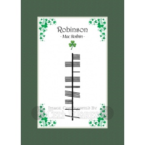 Robinson - Ogham Last Name