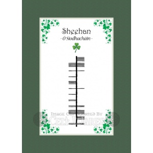 Sheehan - Ogham Last Name