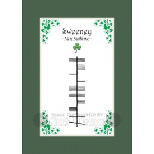 Sweeney - Ogham Last Name