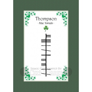 Thompson - Ogham Last Name