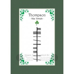 Thompson - Ogham Last Name