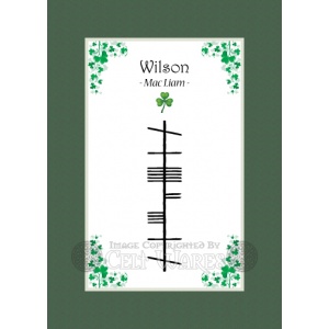 Wilson - Ogham Last Name