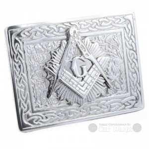 Belt Buckle - Star Masonic