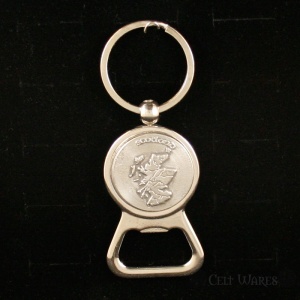 Bottle Opener Keyring - Map of Scotland