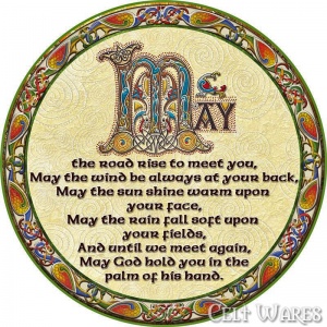 Celtic Coasters 4pk - May the Road Rise