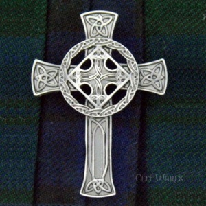 Celtic High Cross Brooch
