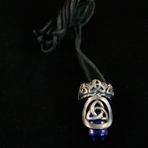 Celtic Trinity Knot Bottle Pendant