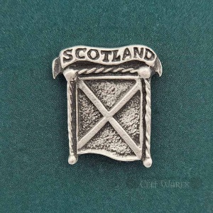 Saltire Lapel Pin