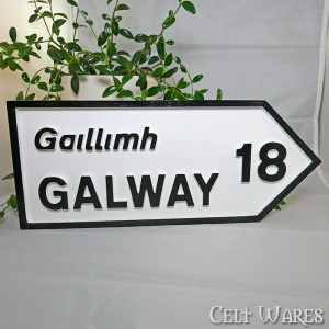 Galway Road Sign