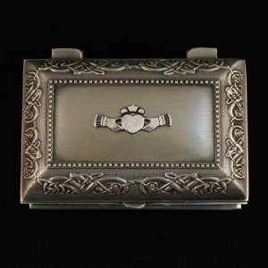 Jewellery Box - Claddagh Zoomorphic Trunk (Top View)