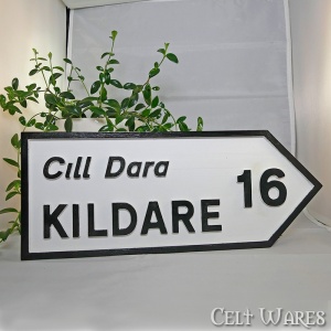 Kildare Road Sign