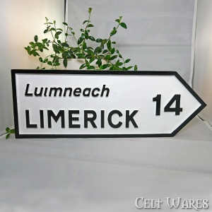 Limerick Road Sign