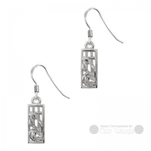 Mackintosh Silver Earrings