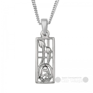 Mackintosh Silver Pendant