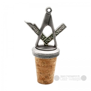 Masonic Bottle Stopper