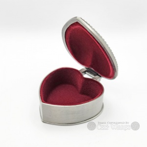 Claddagh Heart Jewelry Box - Small