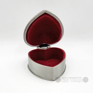 Claddagh Heart Jewelry Box - Small