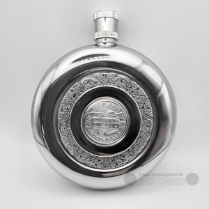 6oz Celtic Flask & Cup - Connemara, Ireland