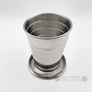 6oz Celtic Flask & Cup - Piper